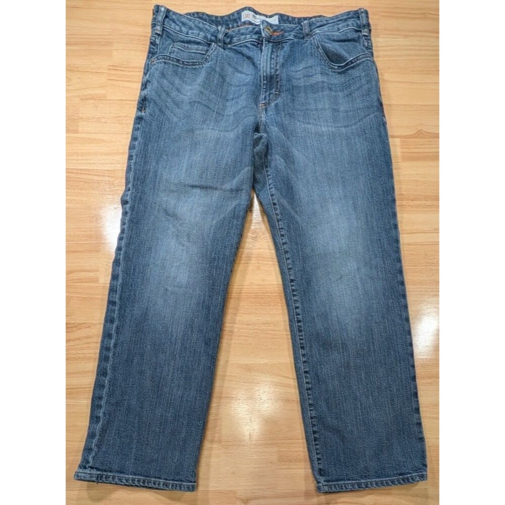 Lee Modern Series Jeans Mens 38x29 Actual 33x28 Straight Fit Leg Blue Stretch